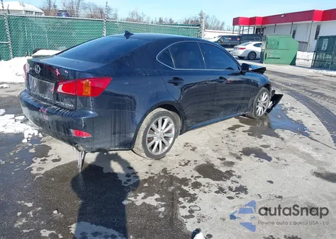 2009 Lexus Is 250 z USA, uszkodzony, nr VIN JTHCK262192029860